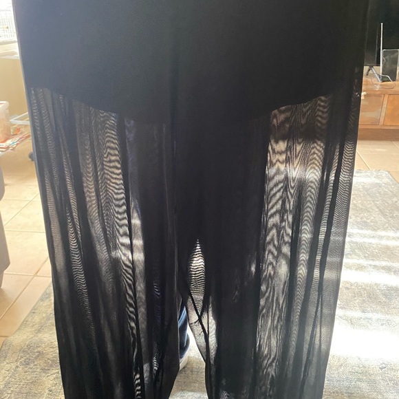 Wide leg shear pants - Picture 3 of 3
